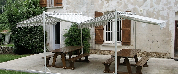 Store extérieur Double pente