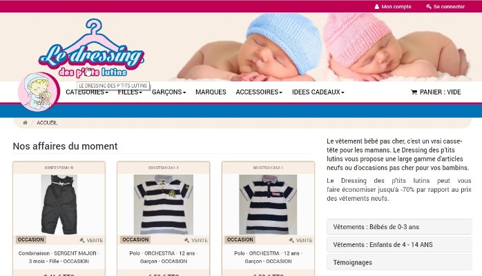 Le Dressing des P'tits Lutins